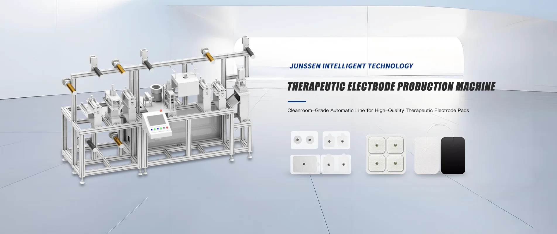 Nagy teljesítményű terápiás elektródagyártó gép